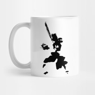 Sword Fighter Ink Mug